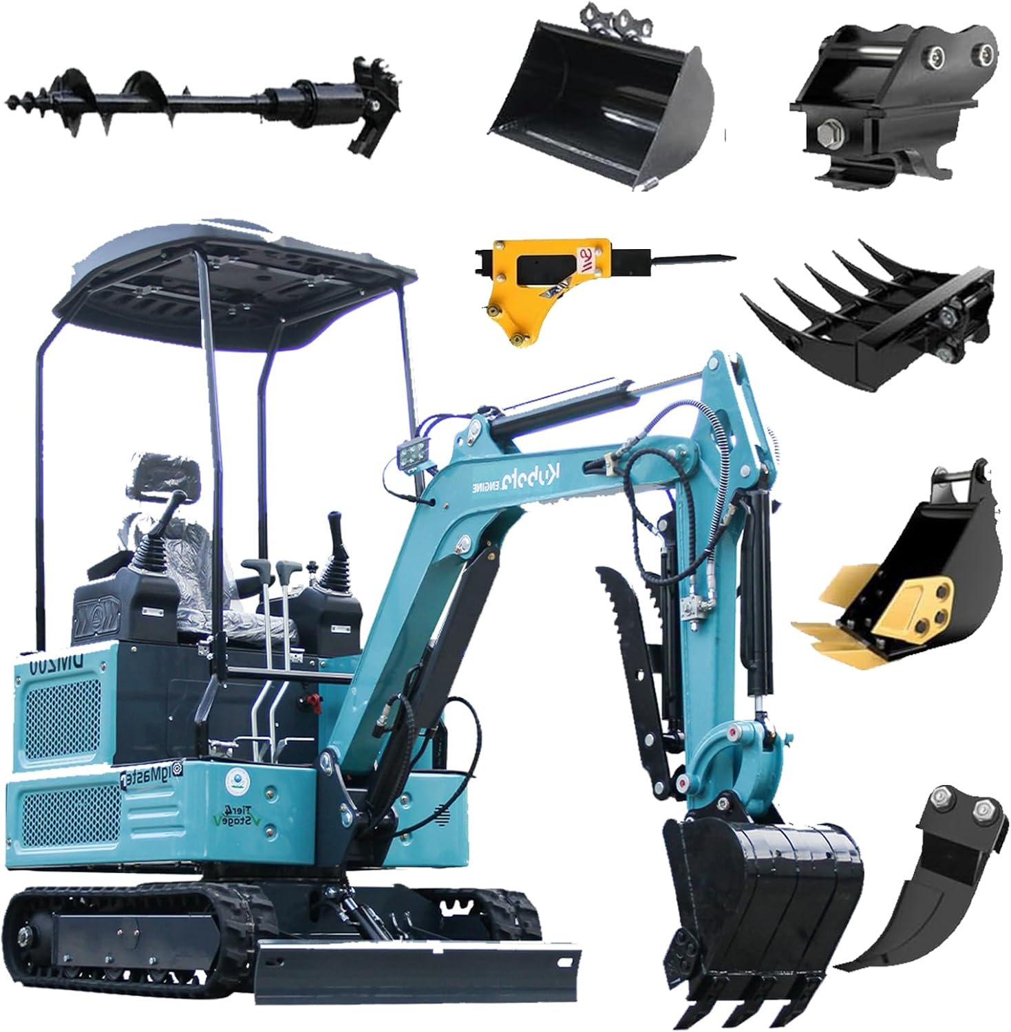 DigMaster DM200 mini excavator review DigMaster DM200 review and rating is DigMaster DM200 mini excavator worth buying during hands-on performance testing