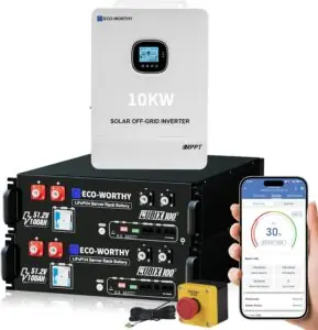 Image 1 of ECO-WORTHY 10000W home power station review