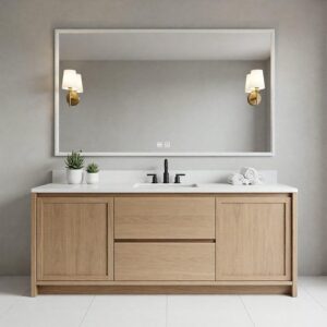 Image 1 of High QLO bathroom vanity review