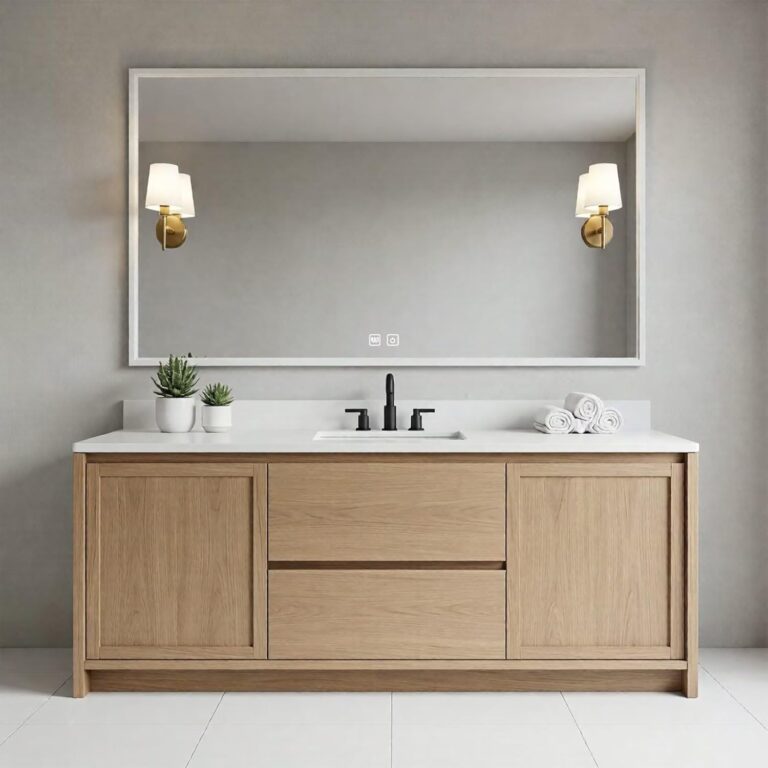 Image 1 of High QLO bathroom vanity review