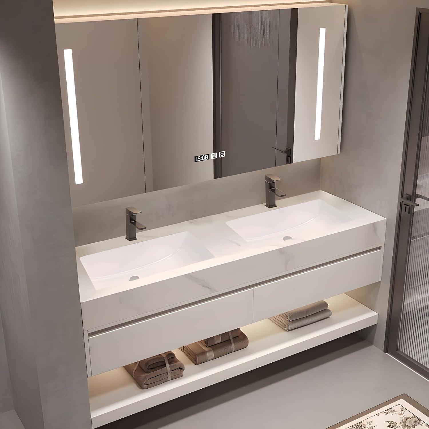 PONLTTEY 100 inch double sink vanity review,PONLTTEY 100 inch double sink vanity review and rating,is PONLTTEY double sink vanity worth buying,PONLTTEY double sink vanity review pros cons,PONLTTEY double sink vanity review honest opinion,PONLTTEY double sink vanity review verdict unboxing — first impressions and build quality assessment