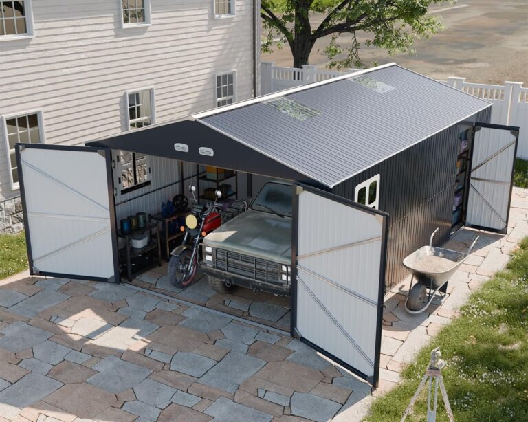 Image 1 of WACASA 13x20 metal shed review