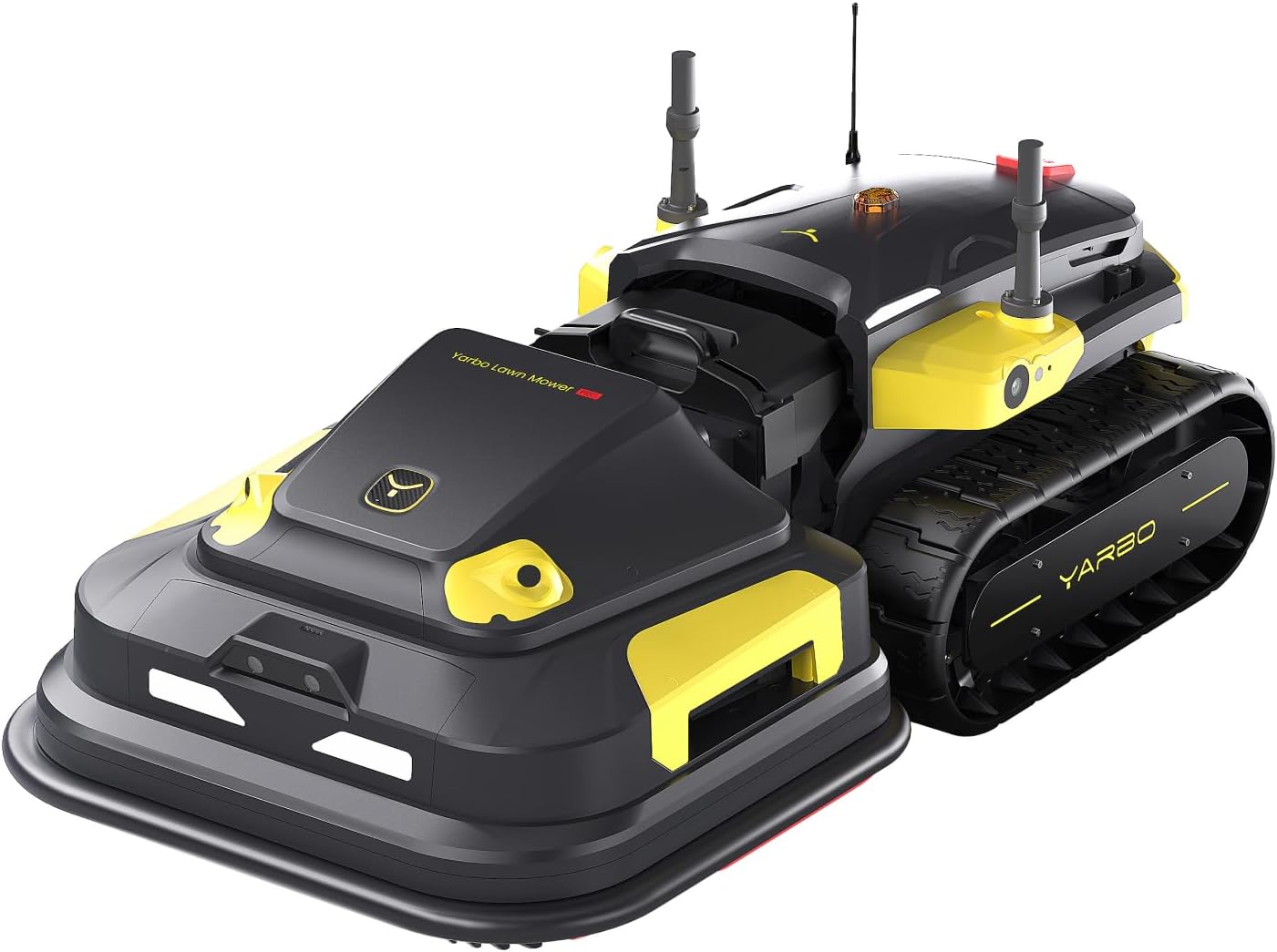 YARBO robot lawn mower review unboxing — package contents and first impressions