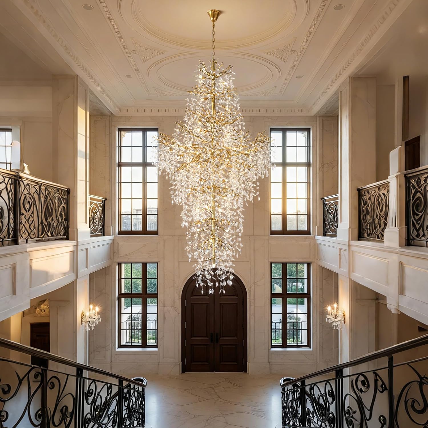 Setting up the YIOSI 90 gold chandelier review,YIOSI chandelier review and rating,is YIOSI chandelier worth buying,YIOSI chandelier review pros cons,YIOSI chandelier review honest opinion,YIOSI crystal chandelier review verdict for the first time