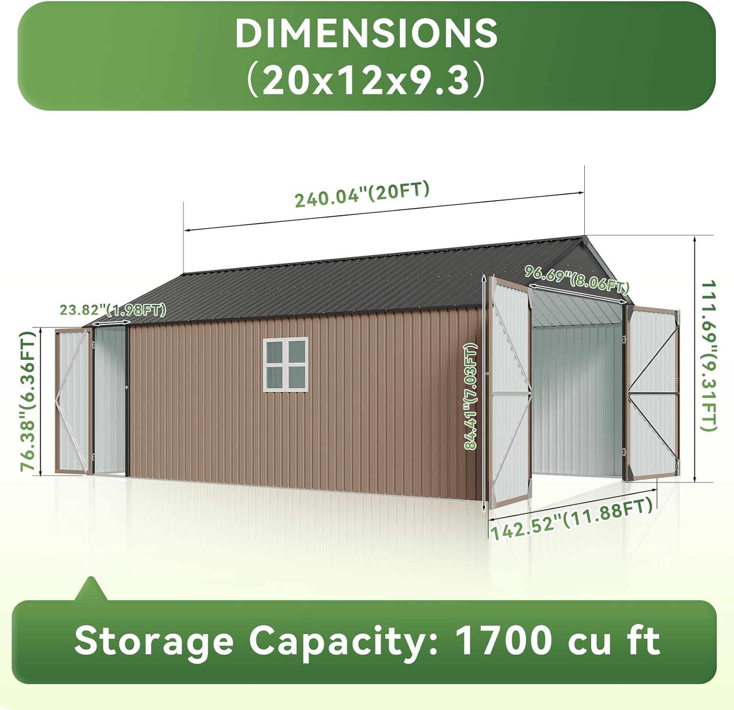 Aoxun 12x20x9.3 metal storage shed review,Aoxun 12x20x9.3 storage shed pros cons,Aoxun metal shed review and rating,is Aoxun 12x20x9.3 worth buying,Aoxun 12x20x9.3 review honest opinion,Aoxun 12x20x9.3 shed review verdict performance testing over multiple weeks