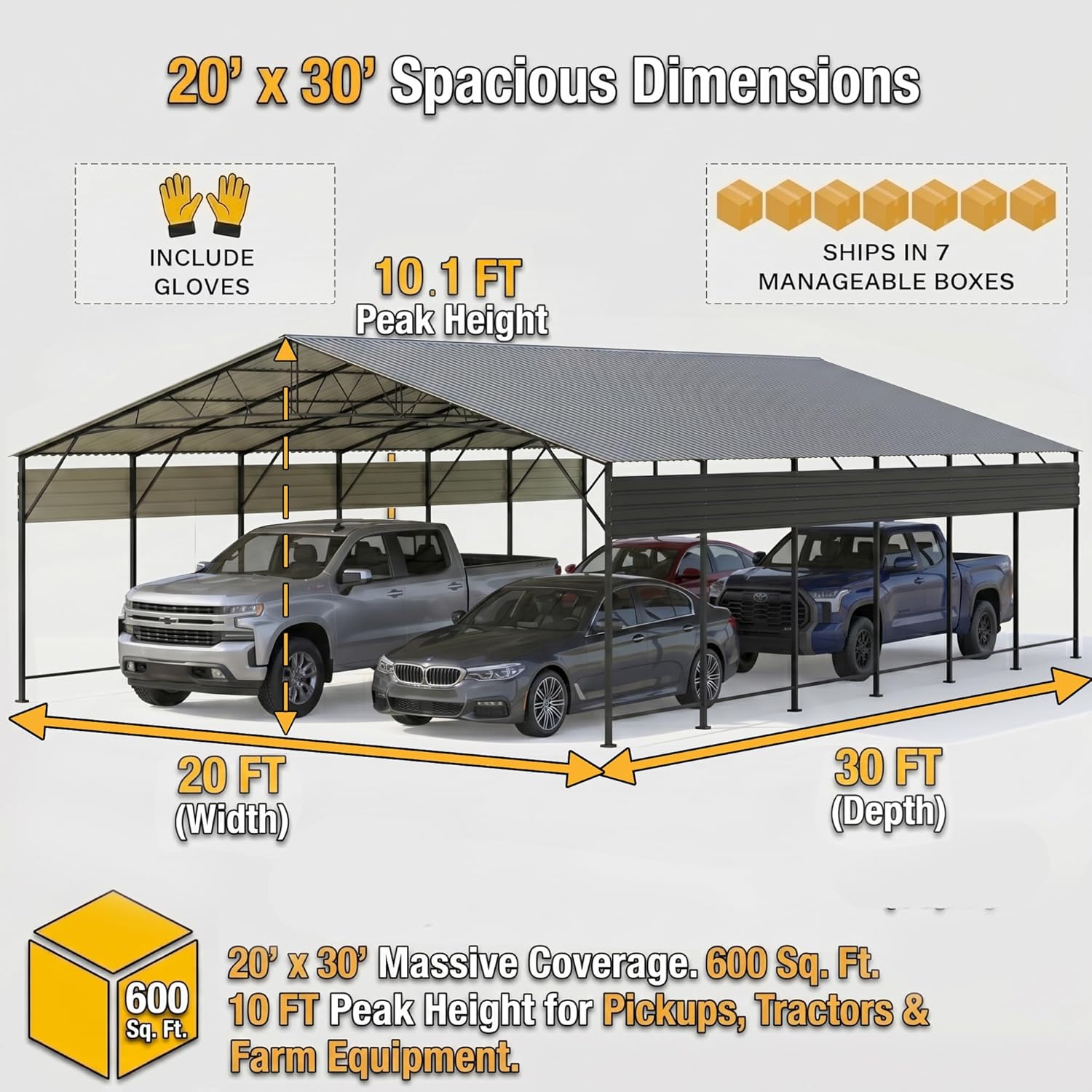Devoko metal carport review,Devoko carport review and rating,is Devoko carport worth buying,Devoko carport review pros cons,Devoko 20x30 carport review honest opinion,Devoko metal carport review verdict compared against top alternatives