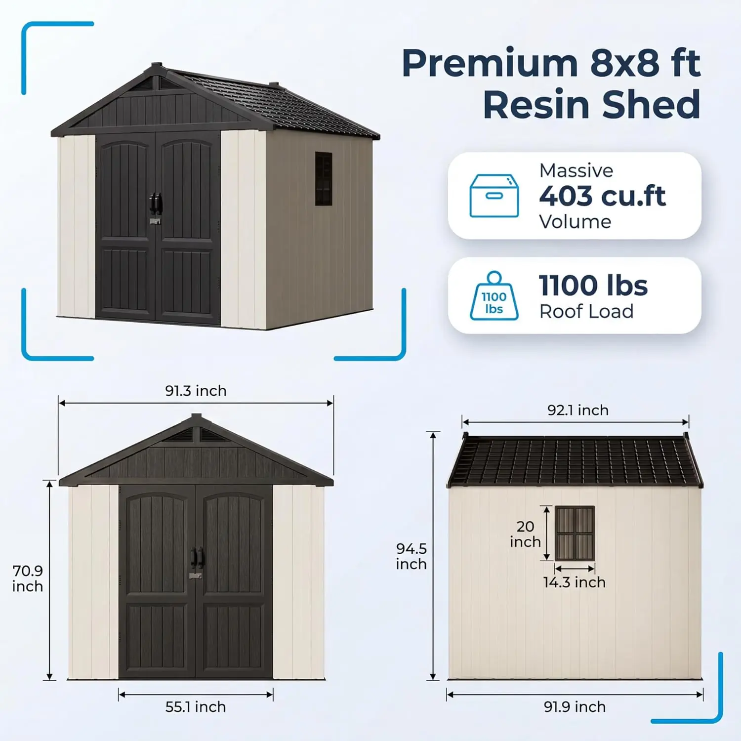 Devoko Plastic Storage Shed Review: Pros & Cons 2 Devoko plastic storage shed review,Devoko plastic storage shed review and rating,is Devoko plastic storage shed worth buying,Devoko plastic storage shed review pros cons,Devoko plastic storage shed review honest opinion,Devoko 8x8 resin shed review verdict performance testing over multiple weeks