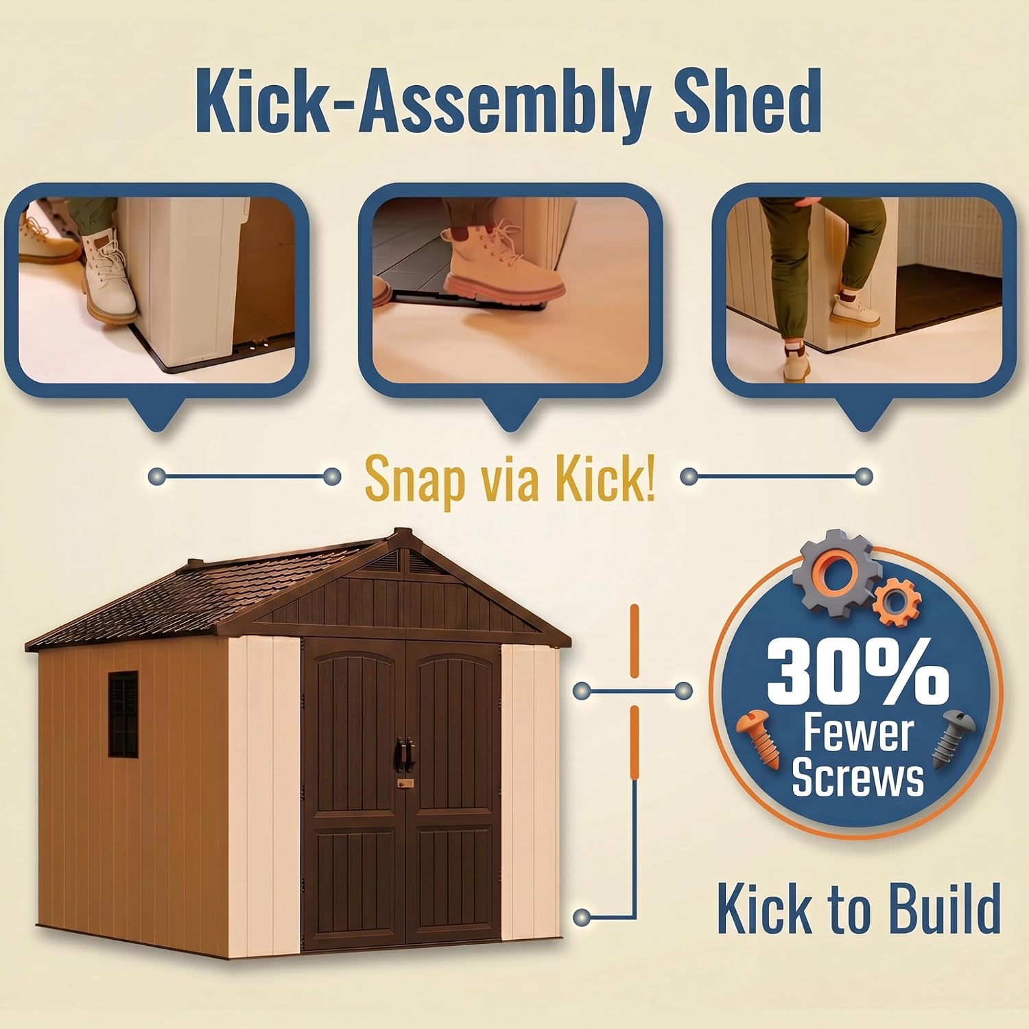 Devoko Plastic Storage Shed Review: Pros & Cons 3 Devoko plastic storage shed review,Devoko plastic storage shed review and rating,is Devoko plastic storage shed worth buying,Devoko plastic storage shed review pros cons,Devoko plastic storage shed review honest opinion,Devoko 8x8 resin shed review verdict feature breakdown and specification detail
