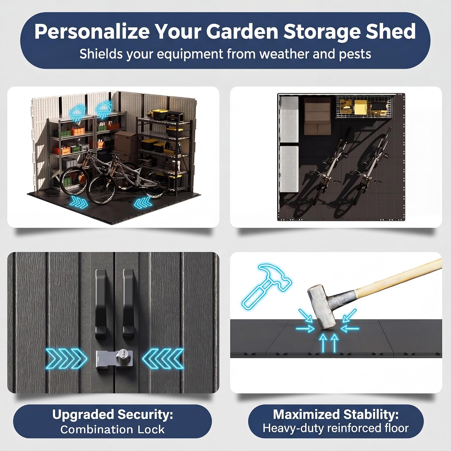 Devoko Plastic Storage Shed Review: Pros & Cons 4 Setup and practical use guide for Devoko plastic storage shed review,Devoko plastic storage shed review and rating,is Devoko plastic storage shed worth buying,Devoko plastic storage shed review pros cons,Devoko plastic storage shed review honest opinion,Devoko 8x8 resin shed review verdict