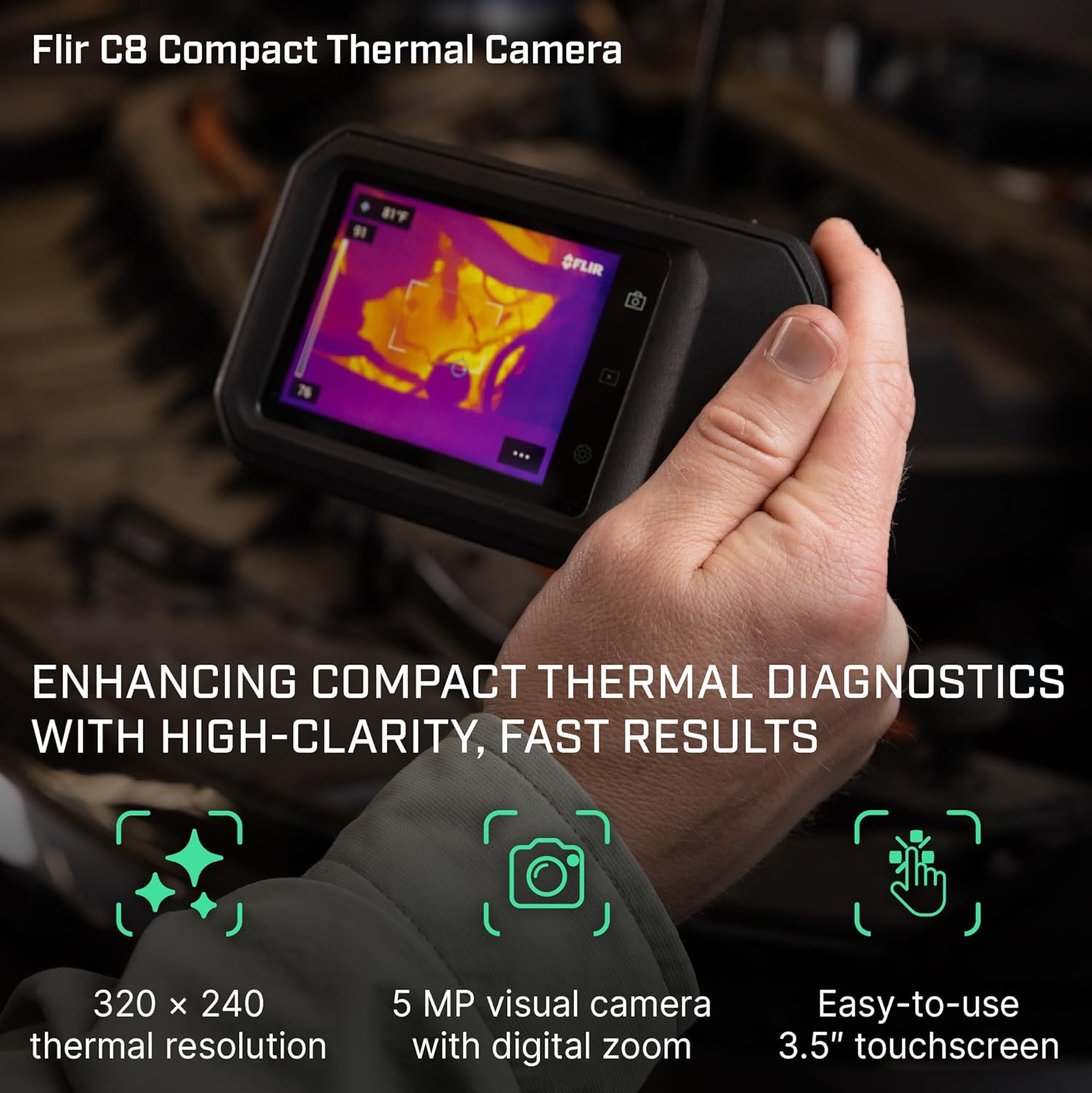 FLIR C8 review,FLIR C8 thermal camera review and rating,is FLIR C8 worth buying,FLIR C8 review pros cons,FLIR C8 review honest opinion,FLIR C8 review verdict — features that matter in real use