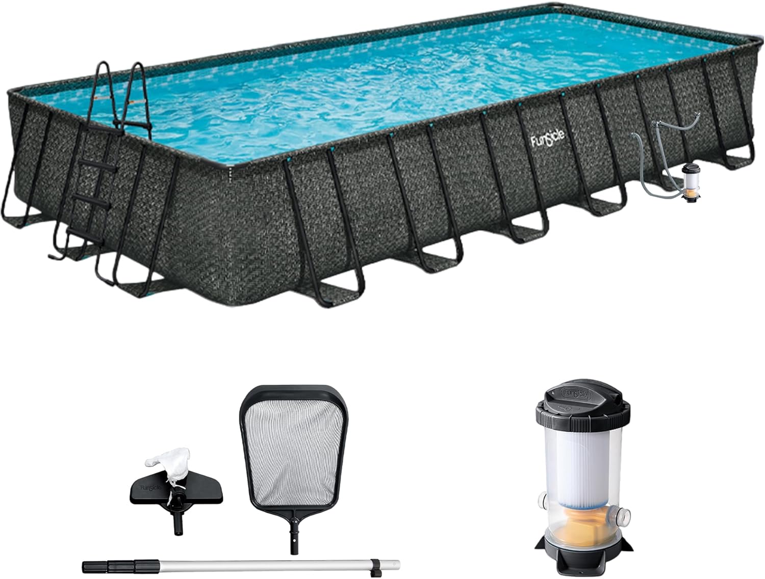Funsicle Oasis Designer Lap Pool Review: Honest Pros & Cons 1 Funsicle Oasis Designer Lap pool review,Funsicle Oasis Designer Lap pool review and rating,is Funsicle Oasis Designer Lap pool worth buying,Funsicle Oasis Designer Lap pool review pros cons,Funsicle Oasis Designer Lap pool review honest opinion,Funsicle Oasis Designer Lap pool review verdict — full unboxing showing every item included