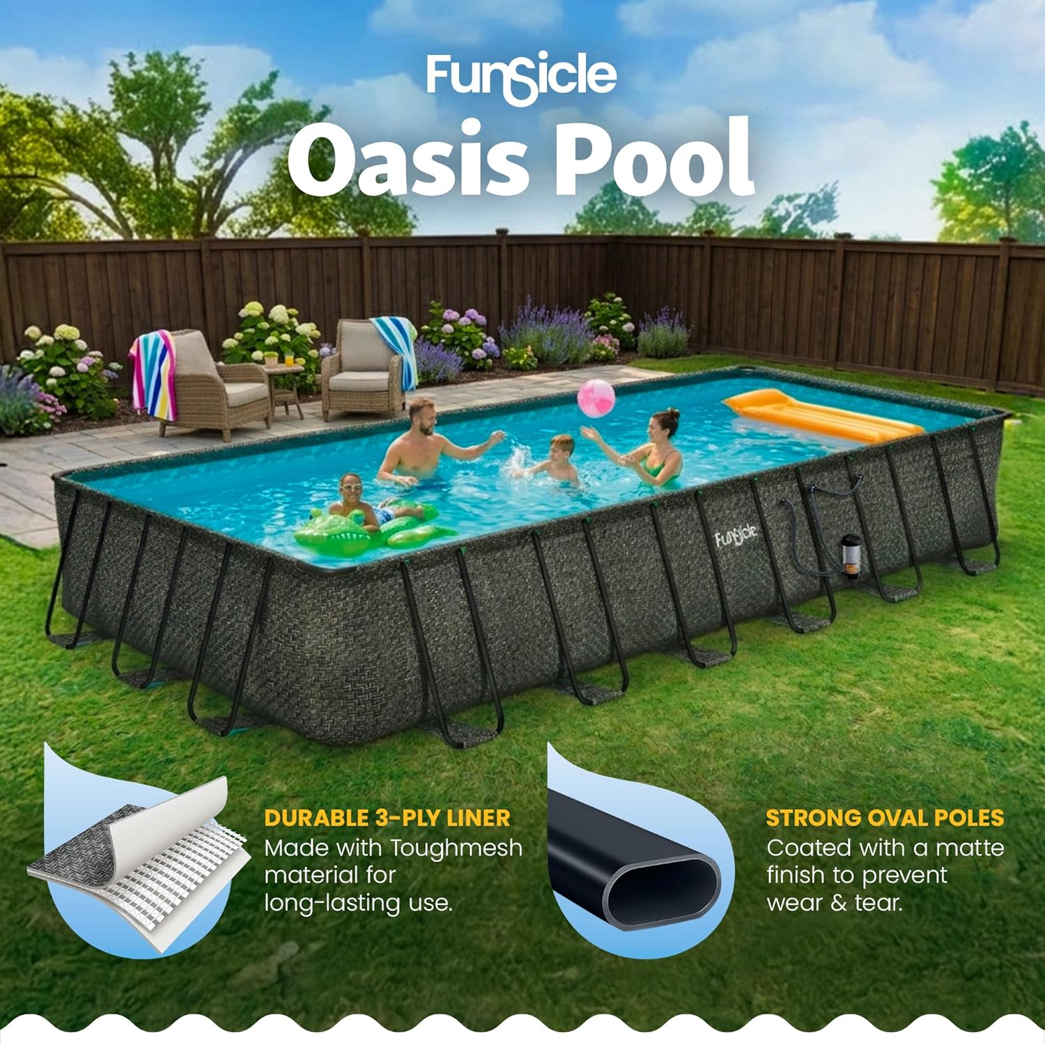 Funsicle Oasis Designer Lap Pool Review: Honest Pros & Cons 4 Funsicle Oasis Designer Lap pool review,Funsicle Oasis Designer Lap pool review and rating,is Funsicle Oasis Designer Lap pool worth buying,Funsicle Oasis Designer Lap pool review pros cons,Funsicle Oasis Designer Lap pool review honest opinion,Funsicle Oasis Designer Lap pool review verdict compared against top alternatives