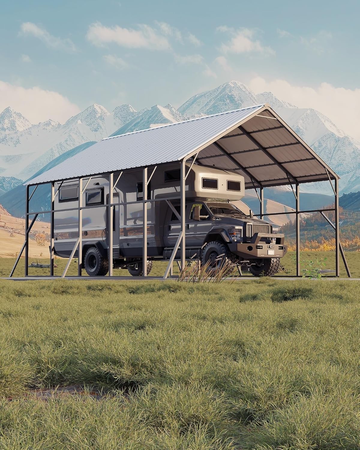 Garvee 20x25 carport review,Garvee metal carport review and rating,Garvee carport kit review pros cons,is Garvee carport worth buying,Garvee carport review honest opinion,Garvee 20x25 carport review verdict build quality and materials close-up