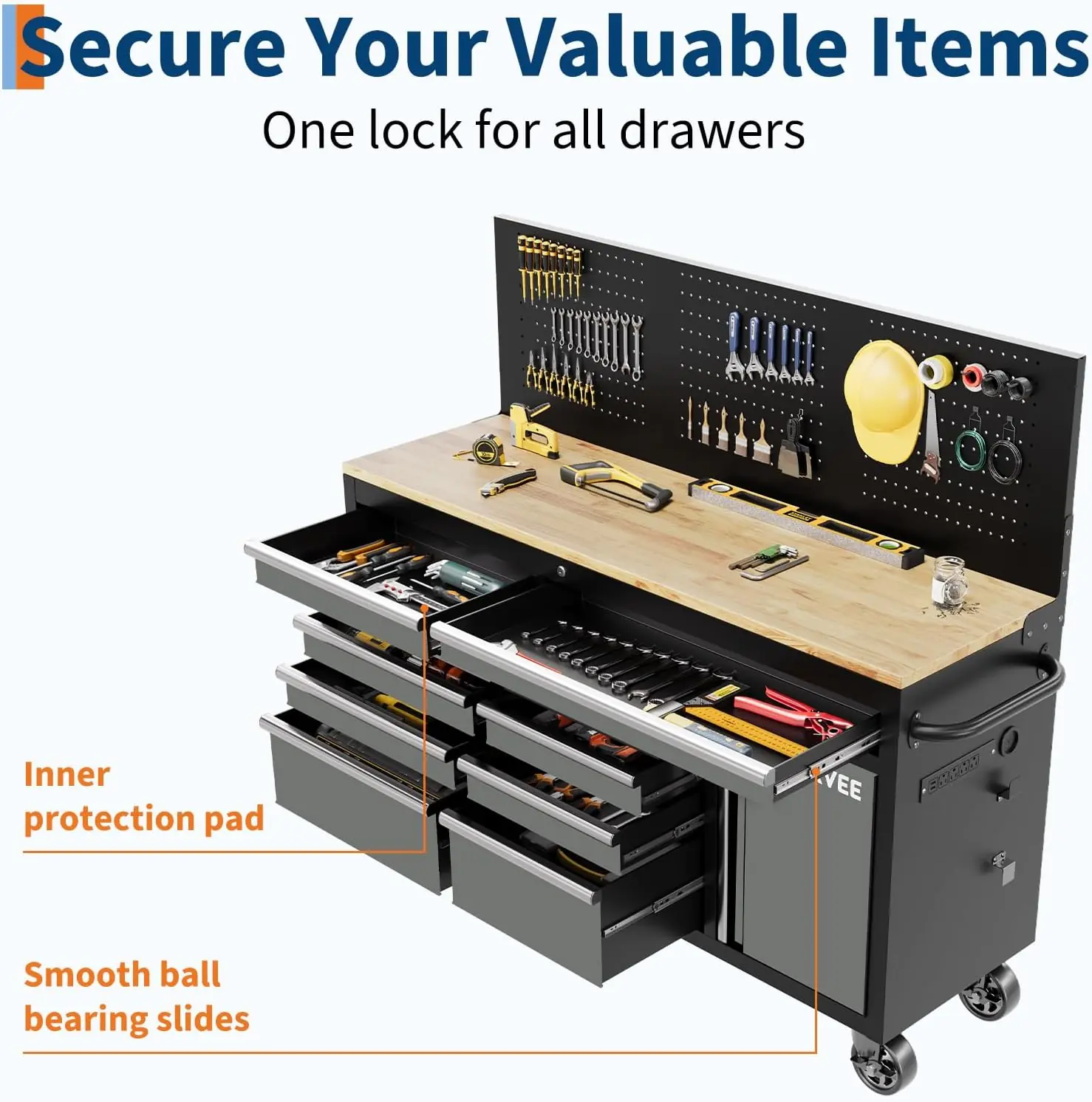 Garvee 60 in rolling tool chest review performance testing and real-world results