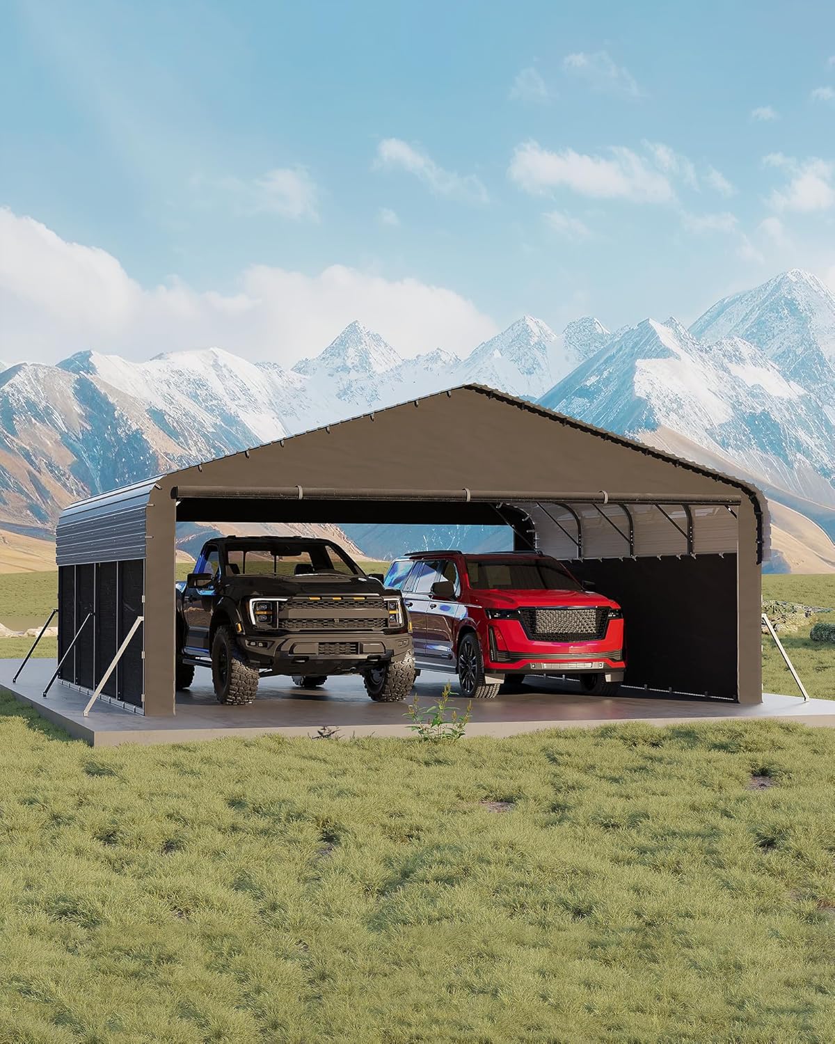 Garvee Metal Carport Review: Durable Shelter Worth Buying? 1 Garvee metal carport review unboxing — what is included in the package