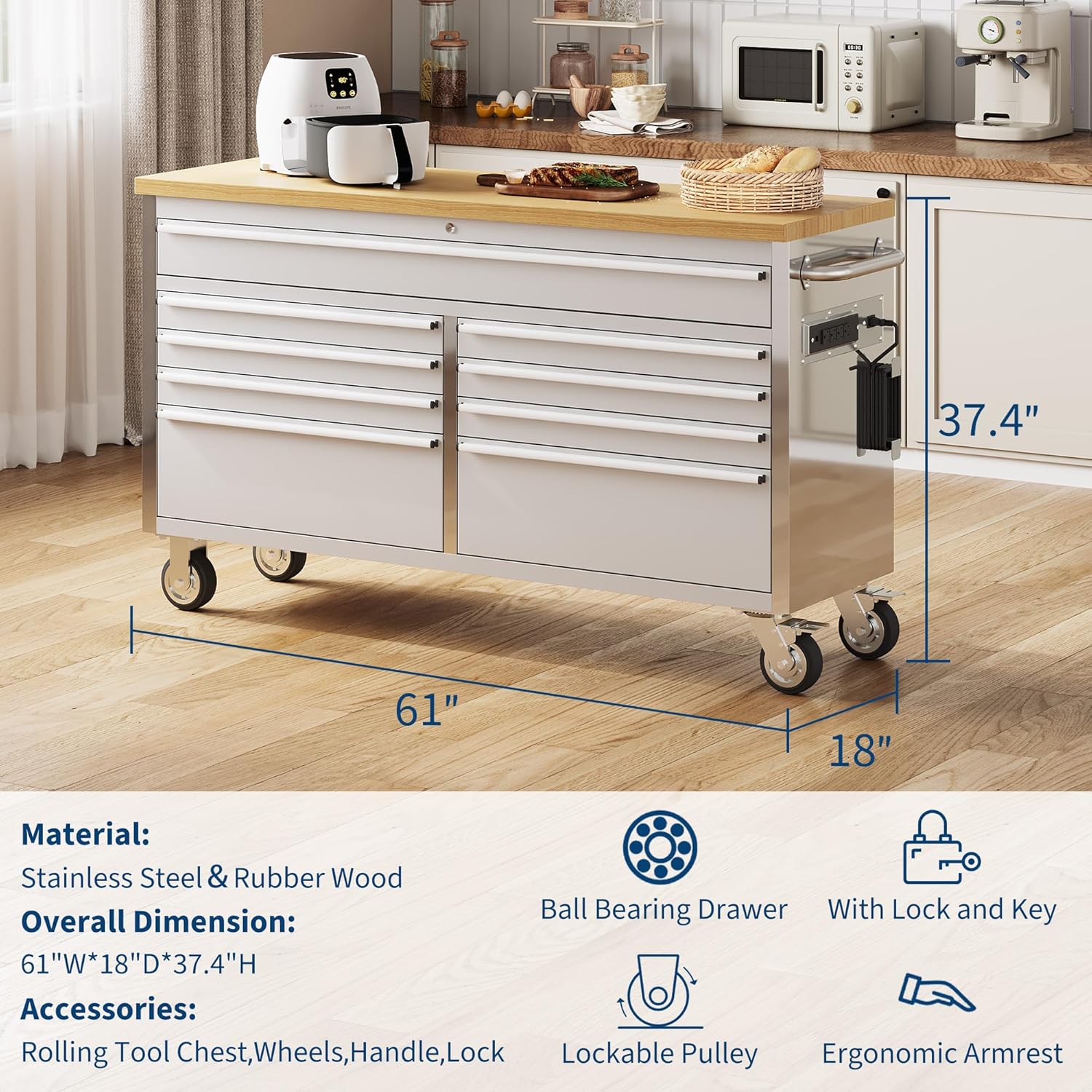 GarveeTech tool chest review features in daily use