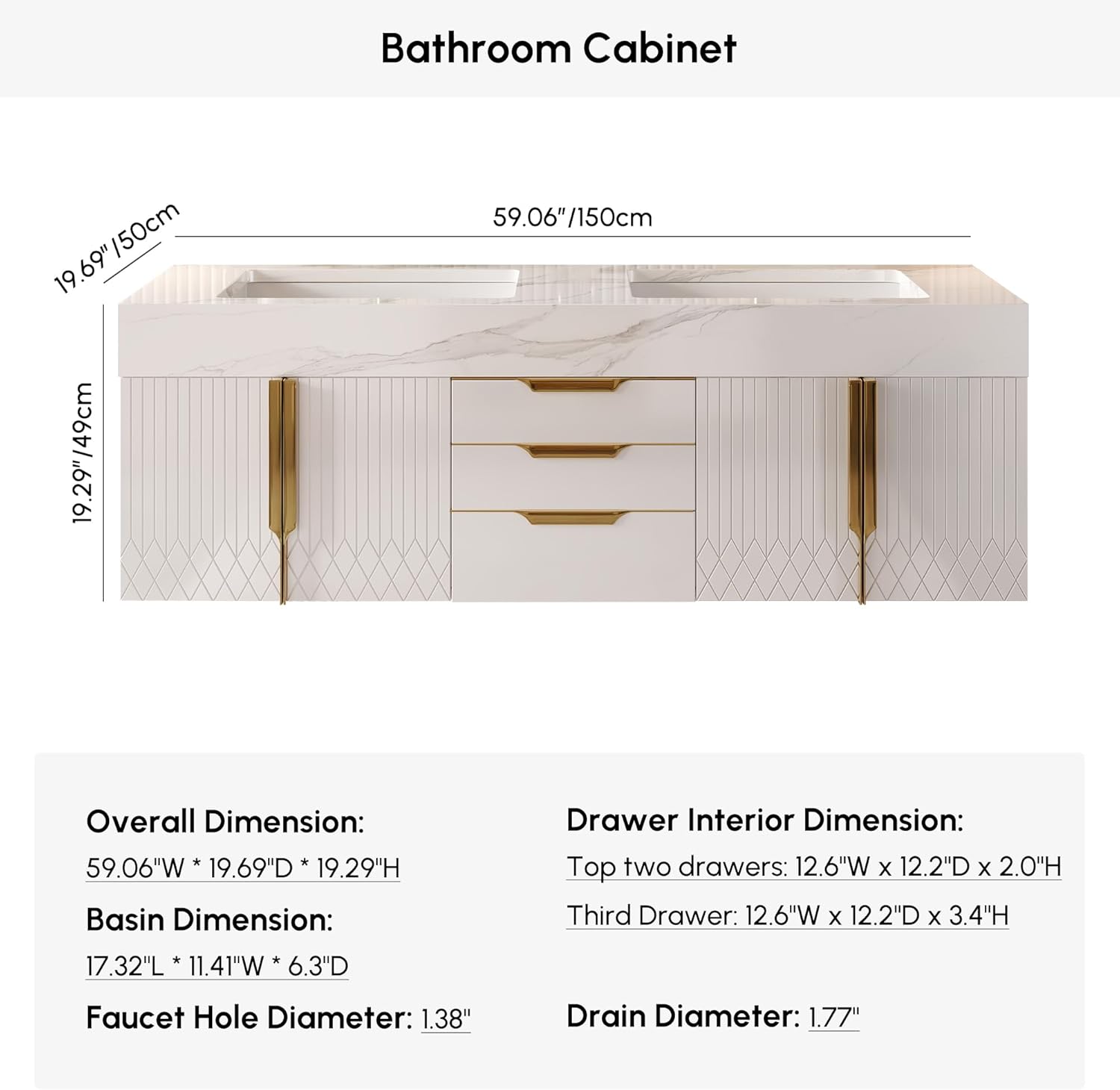Homary 60 inch floating double sink vanity review,Homary double sink vanity review and rating,is Homary bathroom vanity worth buying,Homary floating vanity review pros cons,Homary 60 inch vanity review honest opinion,Homary bathroom vanity review verdict — design and build quality detail