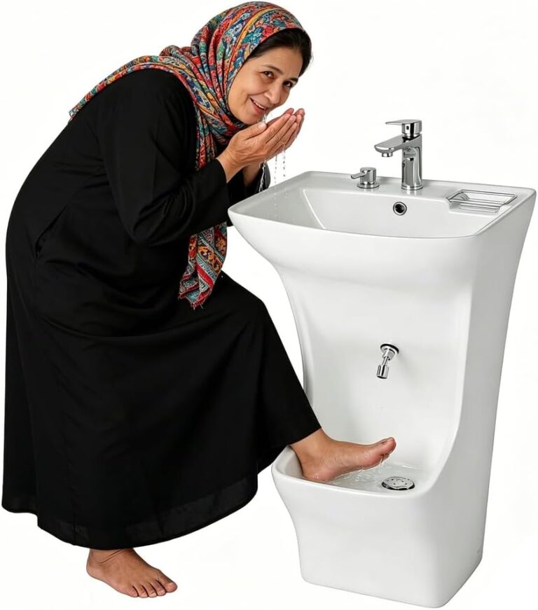Image 1 of Muslim Ceramic Wash Basin for Wudu review