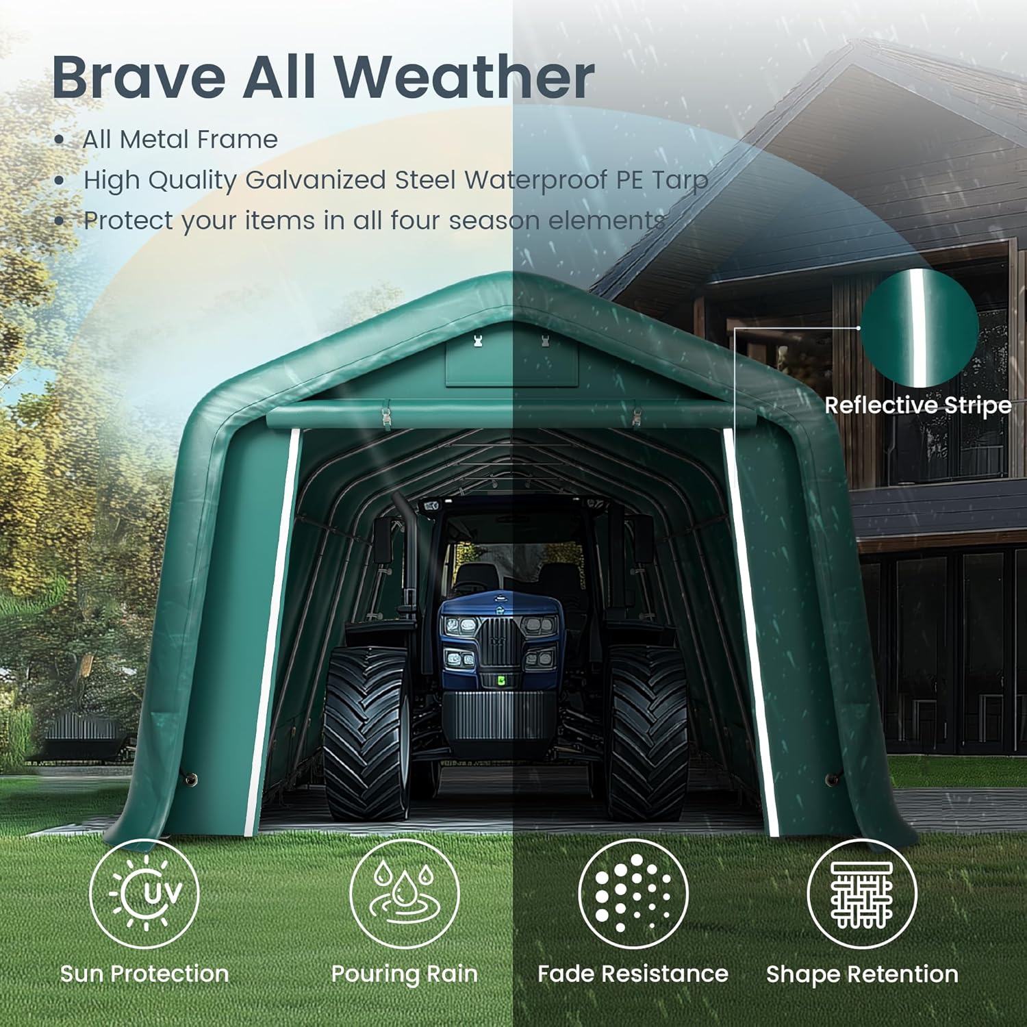 PHI VILLA Portable Carport Review: Honest Pros & Cons 3 Setting up the PHI VILLA portable carport review,PHI VILLA portable carport review and rating,is PHI VILLA carport worth buying,PHI VILLA carport review pros cons,PHI VILLA carport review honest opinion,PHI VILLA portable carport review verdict for the first time