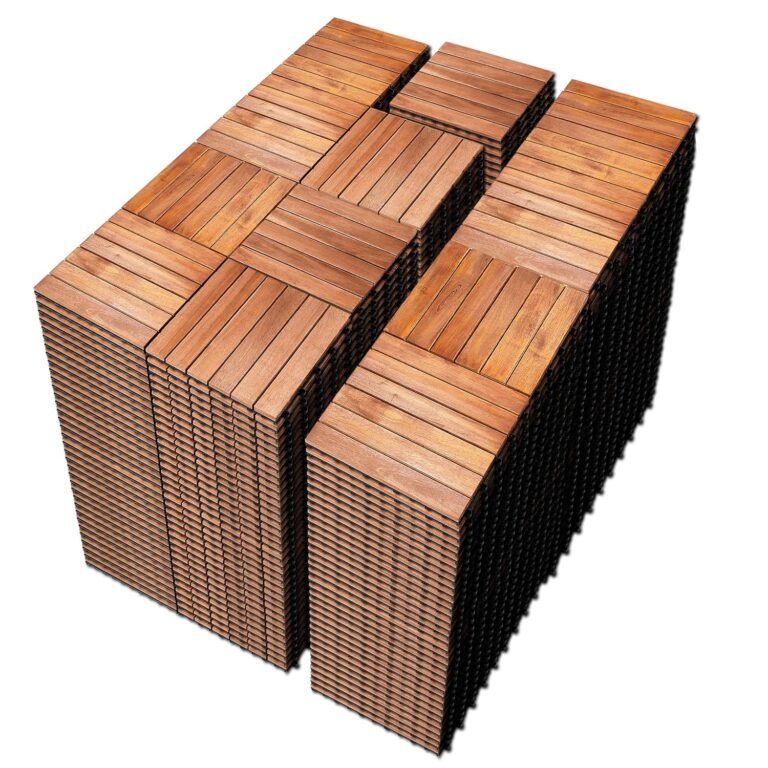 PrimeZone Acacia Wood Deck Tiles Review: Honest Pros & Cons 28 Image 1 of PrimeZone Acacia Wood deck tiles review