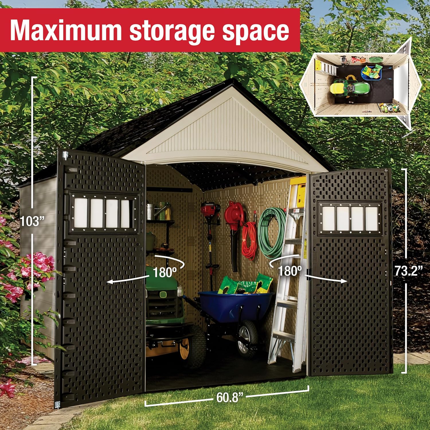 Rubbermaid Resin Outdoor Storage Shed Review: Honest Pros & Cons 3 Rubbermaid Resin Outdoor Storage Shed review,Rubbermaid 7x10 storage shed review and rating,is Rubbermaid resin shed worth buying,Rubbermaid outdoor shed review pros cons,Rubbermaid shed honest opinion,Rubbermaid resin storage shed review verdict feature breakdown and specification detail