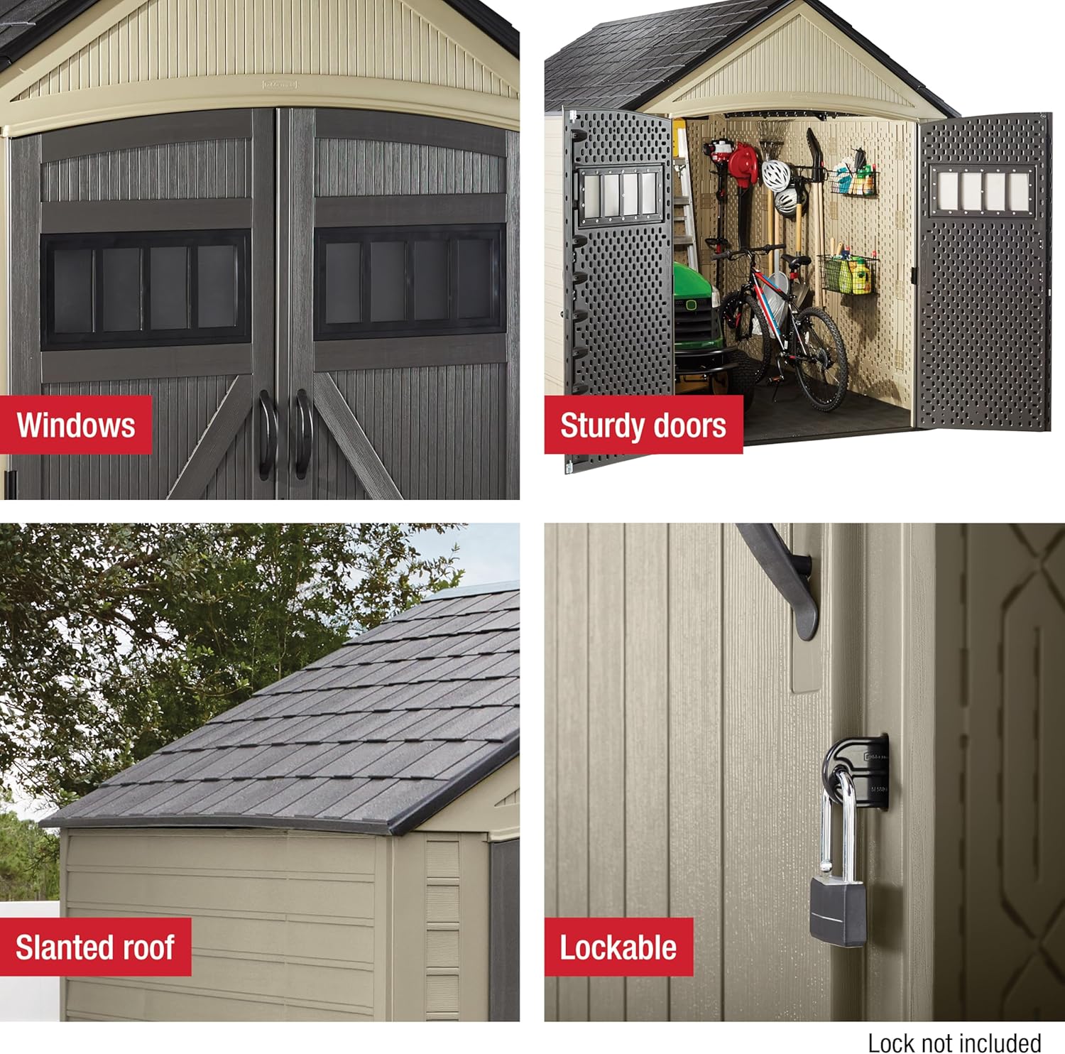 Rubbermaid Resin Outdoor Storage Shed Review: Honest Pros & Cons 4 Setup and practical use guide for Rubbermaid Resin Outdoor Storage Shed review,Rubbermaid 7x10 storage shed review and rating,is Rubbermaid resin shed worth buying,Rubbermaid outdoor shed review pros cons,Rubbermaid shed honest opinion,Rubbermaid resin storage shed review verdict