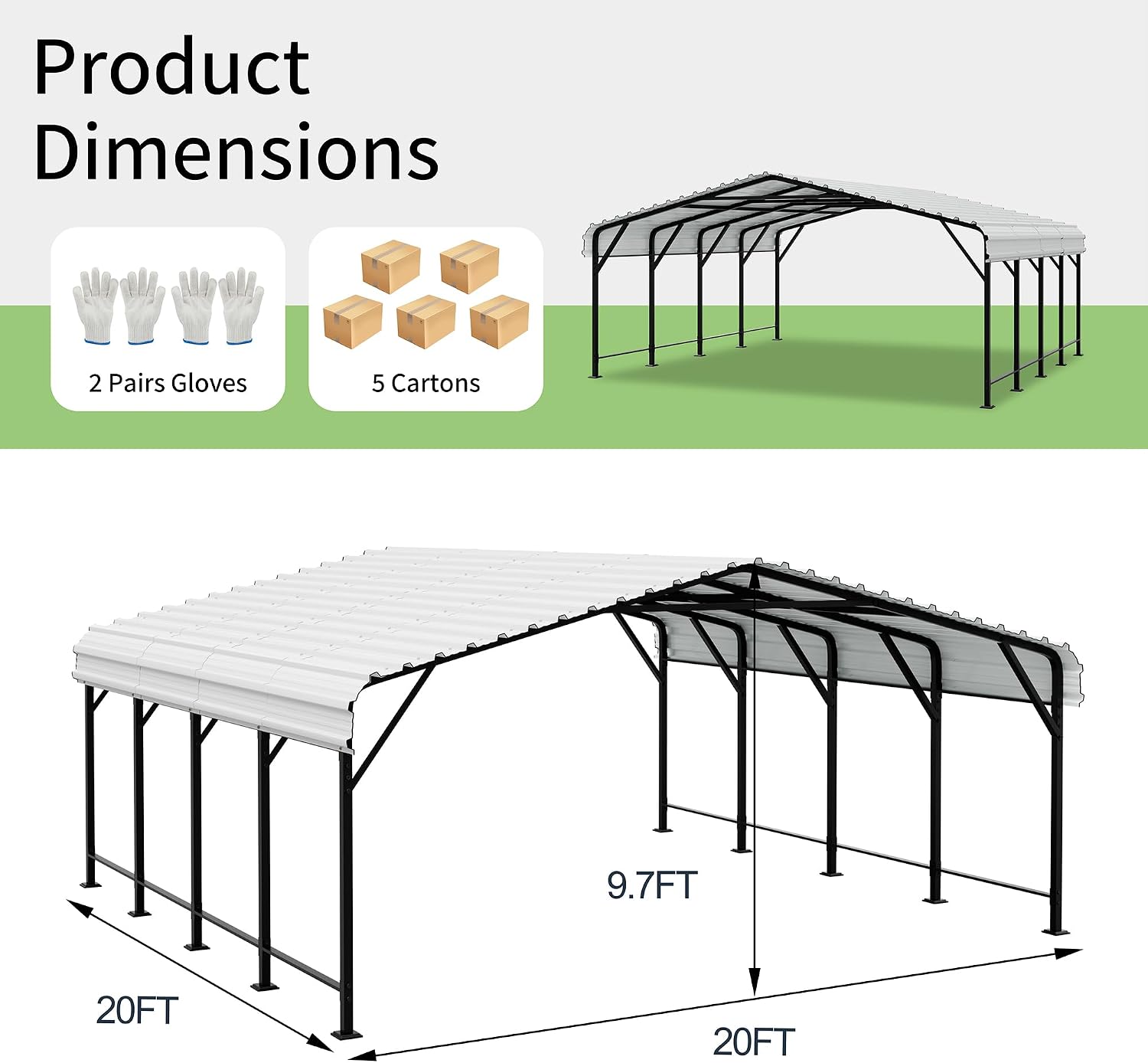 Shintenchi 20x20 carport review,Shintenchi carport review and rating,is Shintenchi carport worth buying,Shintenchi carport review pros cons,Shintenchi carport review honest opinion,Shintenchi 20x20 carport review verdict setup and first use experience