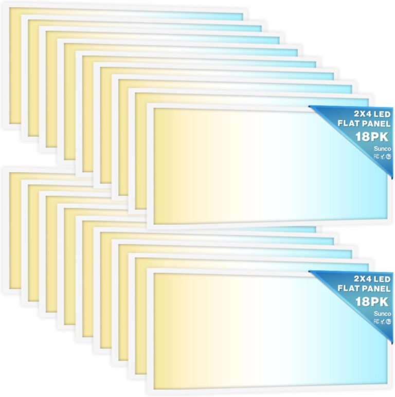 Image 1 of Sunco 2x4 LED flat panel review