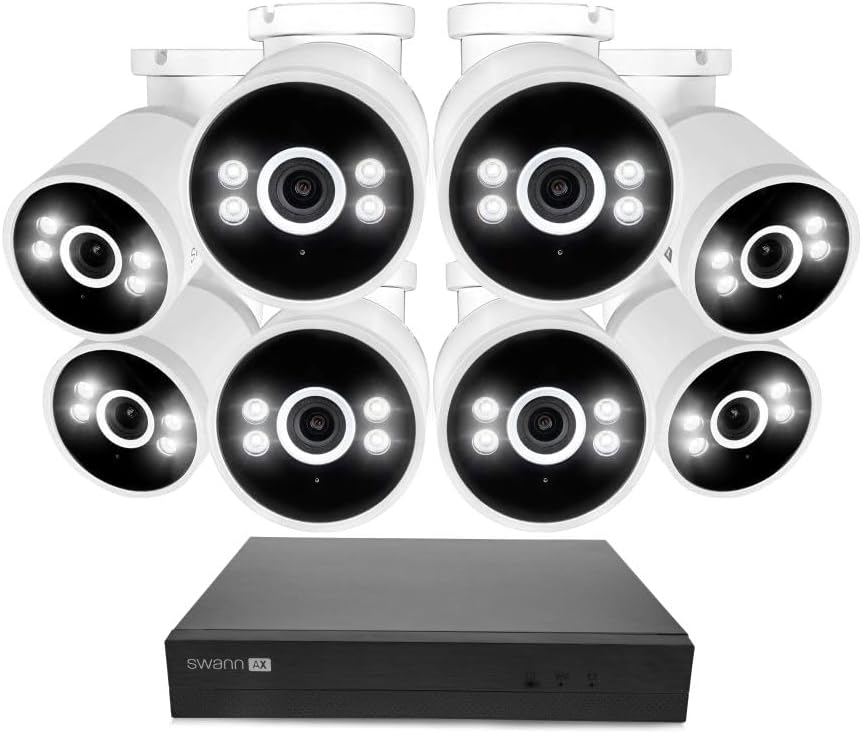 Swann AdvancedX Review: 4K NVR Honest Pros & Cons 1 Swann AdvancedX wired NVR review and rating — full unboxing showing every item included