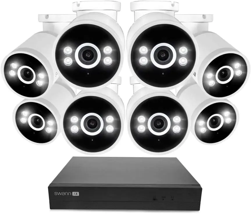 Swann AdvancedX wired NVR review and rating — full unboxing showing every item included