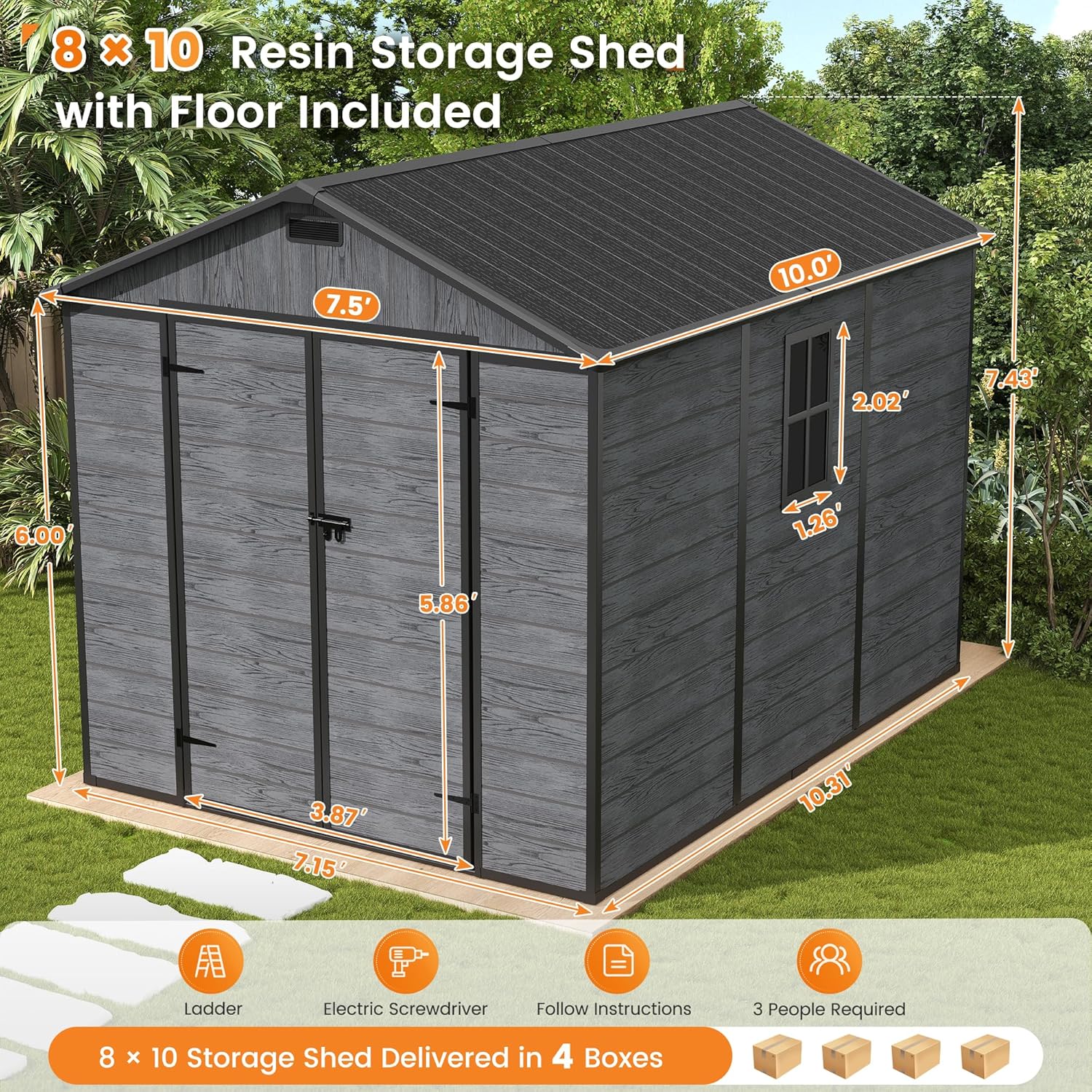 UDPATIO outdoor resin storage shed review,UDPATIO storage shed review and rating,UDPATIO 8x10 shed review pros cons,UDPATIO resin shed review honest opinion,UDPATIO outdoor shed review verdict,is UDPATIO storage shed worth buying — features that matter in real use
