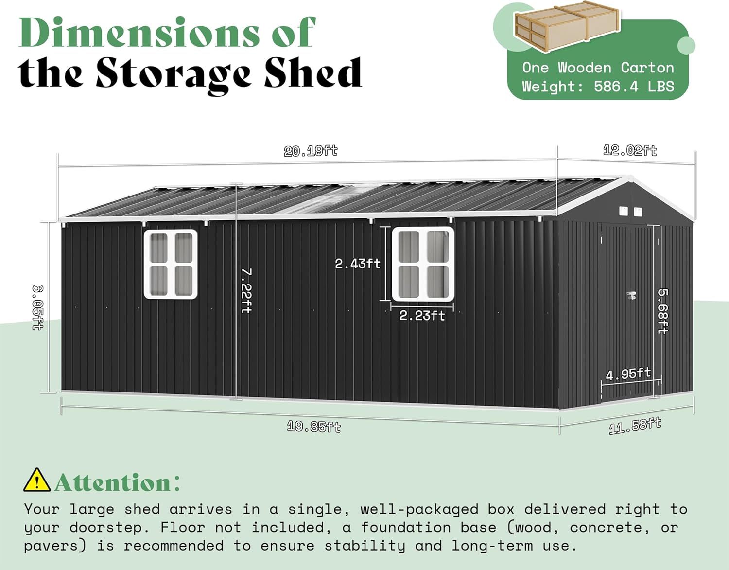 VanAcc 12x20x7.2 FT Outdoor Storage Shed review,VanAcc storage shed review and rating,VanAcc metal shed review pros cons,VanAcc outdoor shed review honest opinion,VanAcc shed review verdict,is VanAcc shed worth buying setup process and initial configuration