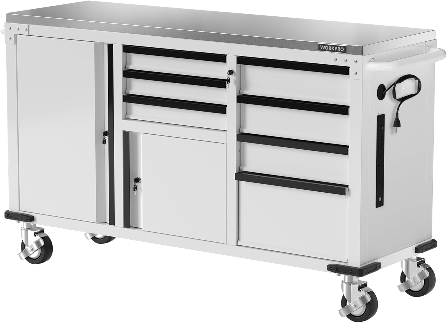WORKPRO rolling tool chest review,WORKPRO 7-drawer tool cabinet review and rating,is WORKPRO rolling tool chest worth buying,WORKPRO tool storage cabinet review pros cons,WORKPRO rolling chest review honest opinion,WORKPRO 1000 lbs tool chest review verdict unboxing — first impressions and package contents