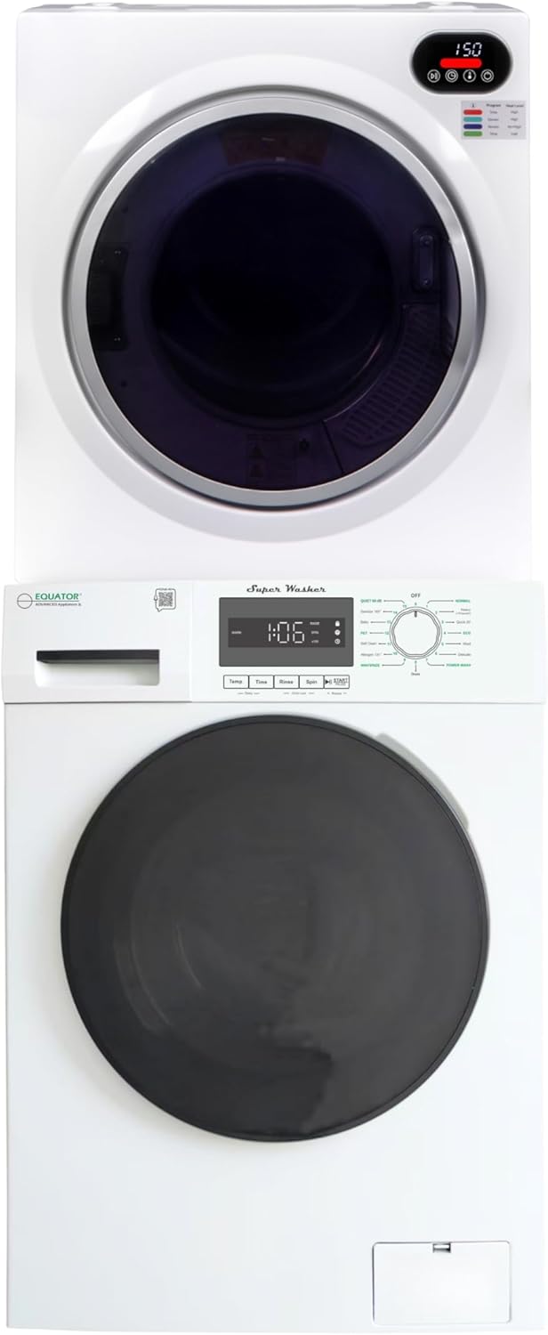equator compact washer dryer review build quality and materials close-up