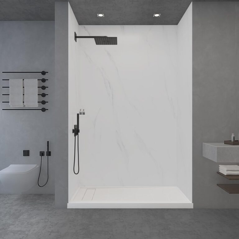 Image 1 of woodbridge shower wall panels review