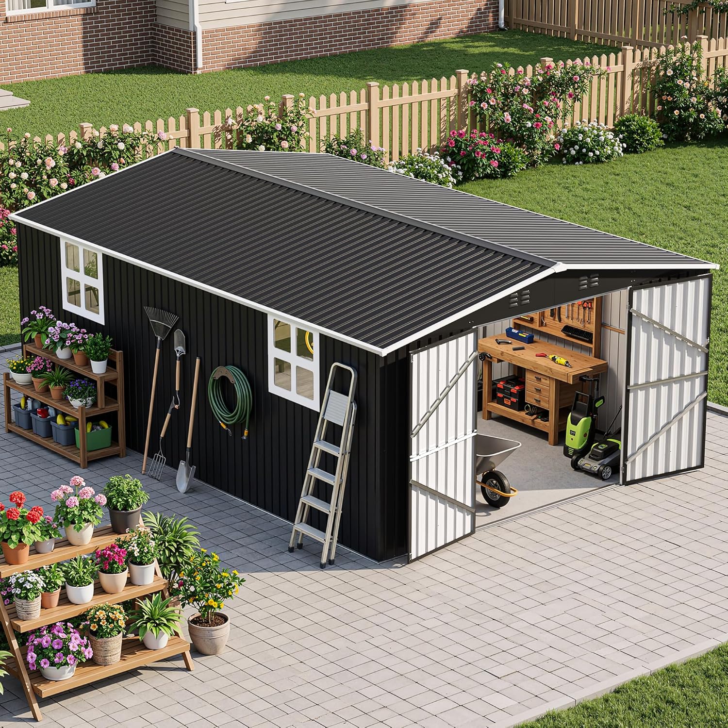 AirWire 12x18 FT storage shed review,AirWire storage shed review and rating,is AirWire 12x18 FT shed worth buying,AirWire metal shed review pros cons,AirWire outdoor storage shed honest opinion,AirWire 12x18 FT shed review verdict during hands-on performance testing