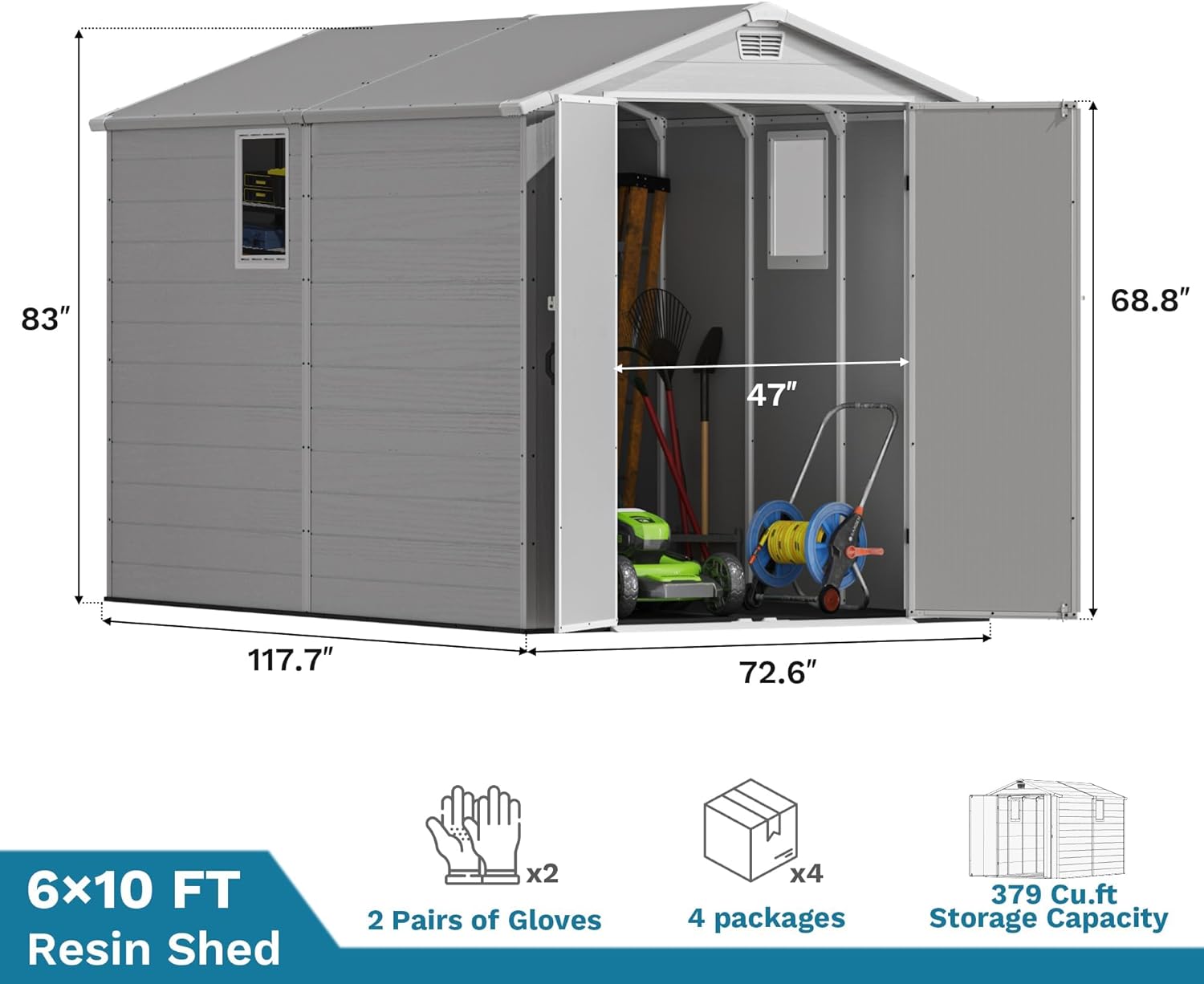Devoko plastic storage shed review,Devoko 6x10 shed review and rating,is Devoko shed worth buying,Devoko outdoor shed review pros cons,Devoko resin shed honest opinion,Devoko storage shed review verdict unboxing and complete package contents
