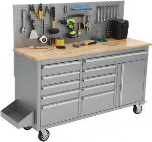 Image 1 of IDEALHOUSE 61 inch rolling tool chest review