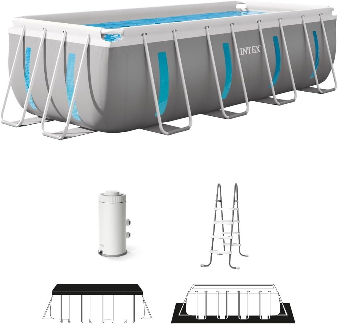 Intex 26769EH Pool Review: Pros & Cons Worth Buying? 2 Intex 26769EH pool review setup and first use experience