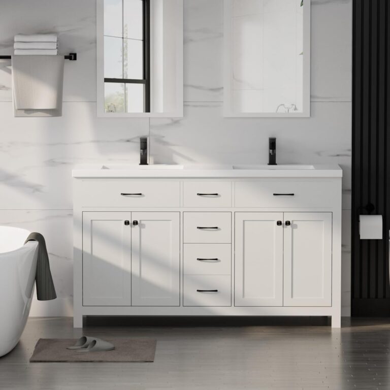 LUCKWIND 60 Bathroom Vanity Review: Honest Pros & Cons 6 Image 1 of LUCKWIND 60 bathroom vanity review