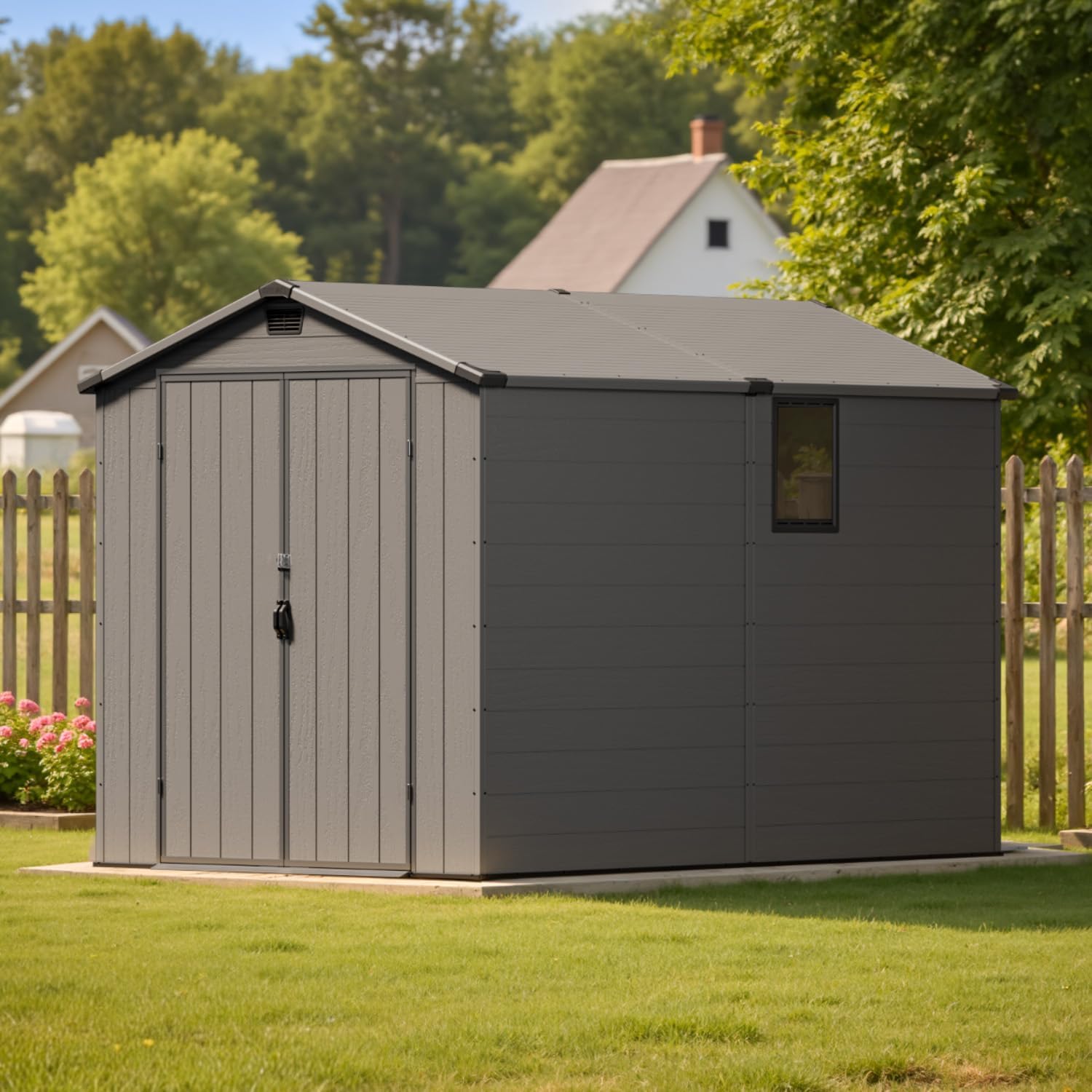 Patiowell 6x10 storage shed review features in daily use