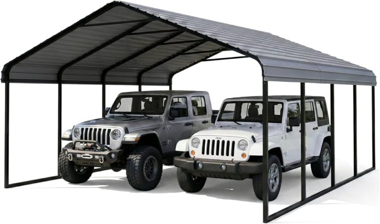 RITERYIFER 20x20 Metal Carport Review: Pros & Cons 31 Image 1 of RITERYIFER 20x20 metal carport review