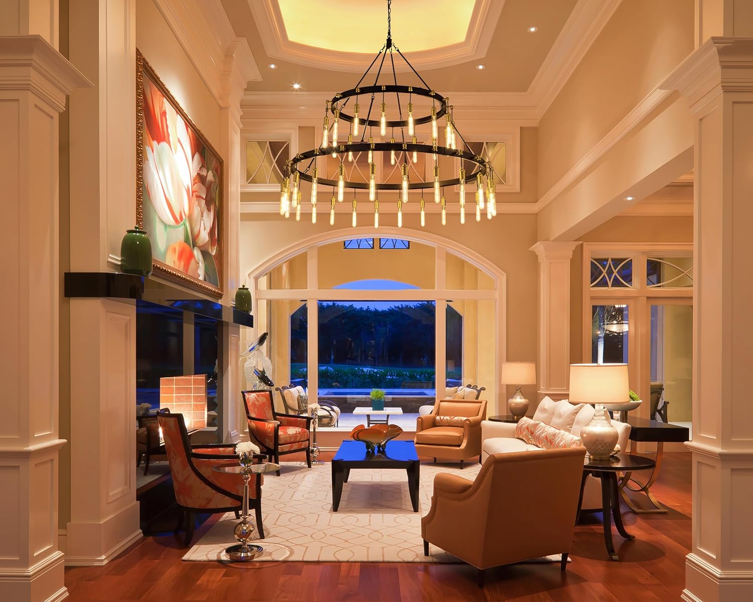 Setup and practical use guide for TOCHIC black gold chandelier review