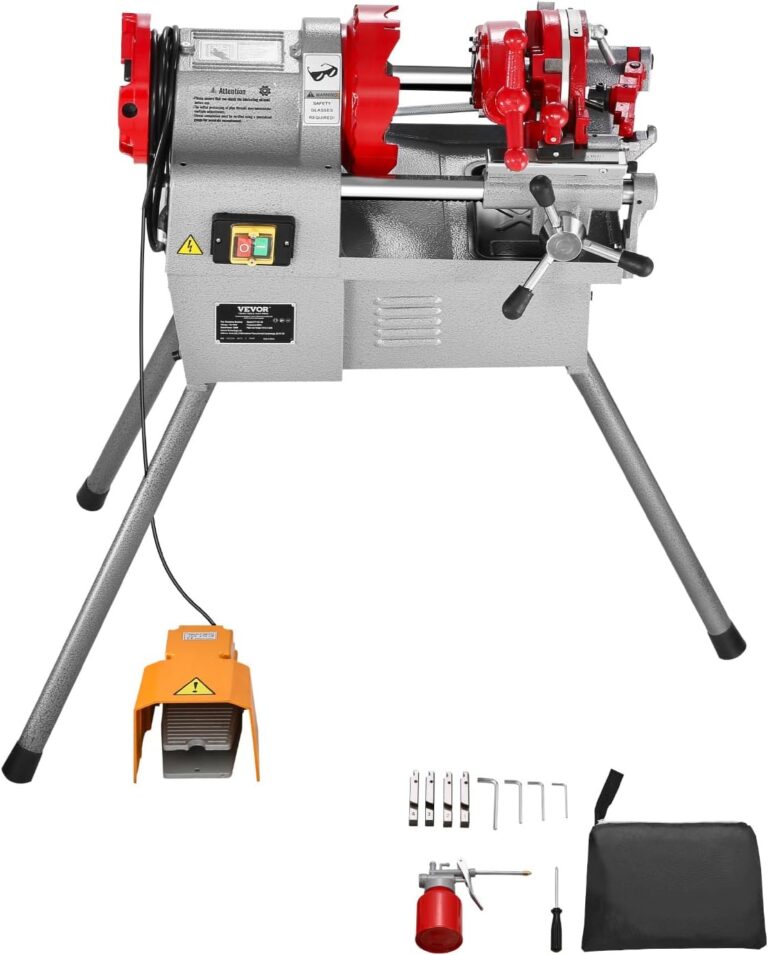 VEVOR Electric Pipe Threader Review: Pros & Cons Revealed 16 Image 1 of VEVOR electric pipe threader review