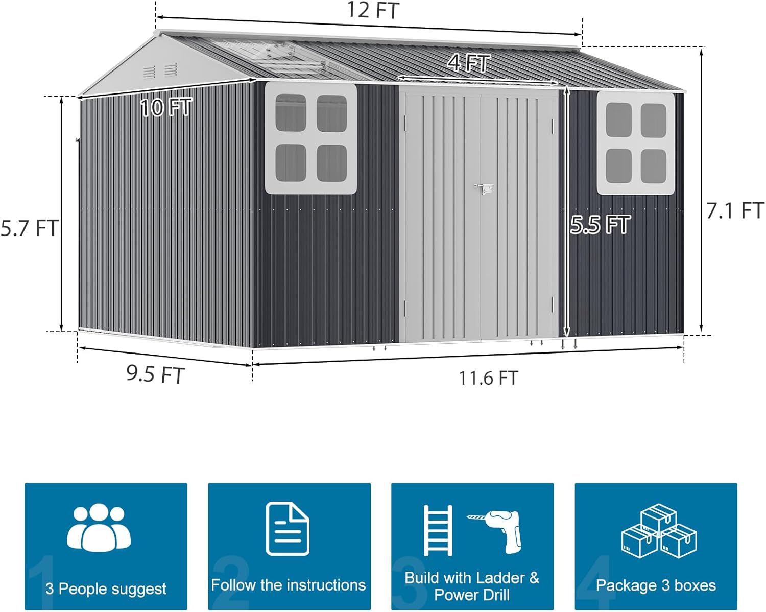 WELYAS 12x10 metal shed review,WELYAS 12x10 metal shed review and rating,is WELYAS 12x10 metal shed worth buying,WELYAS 12x10 metal shed review pros cons,WELYAS 12x10 metal shed review honest opinion,WELYAS 12x10 metal shed review verdict — features that matter in real use