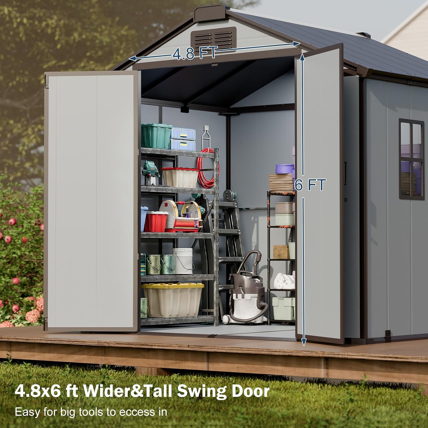 WELYAS resin shed review,WELYAS resin shed review and rating,WELYAS 8x8 shed review pros cons,is WELYAS resin shed worth buying,WELYAS outdoor storage shed review honest opinion,WELYAS shed review verdict during hands-on performance testing