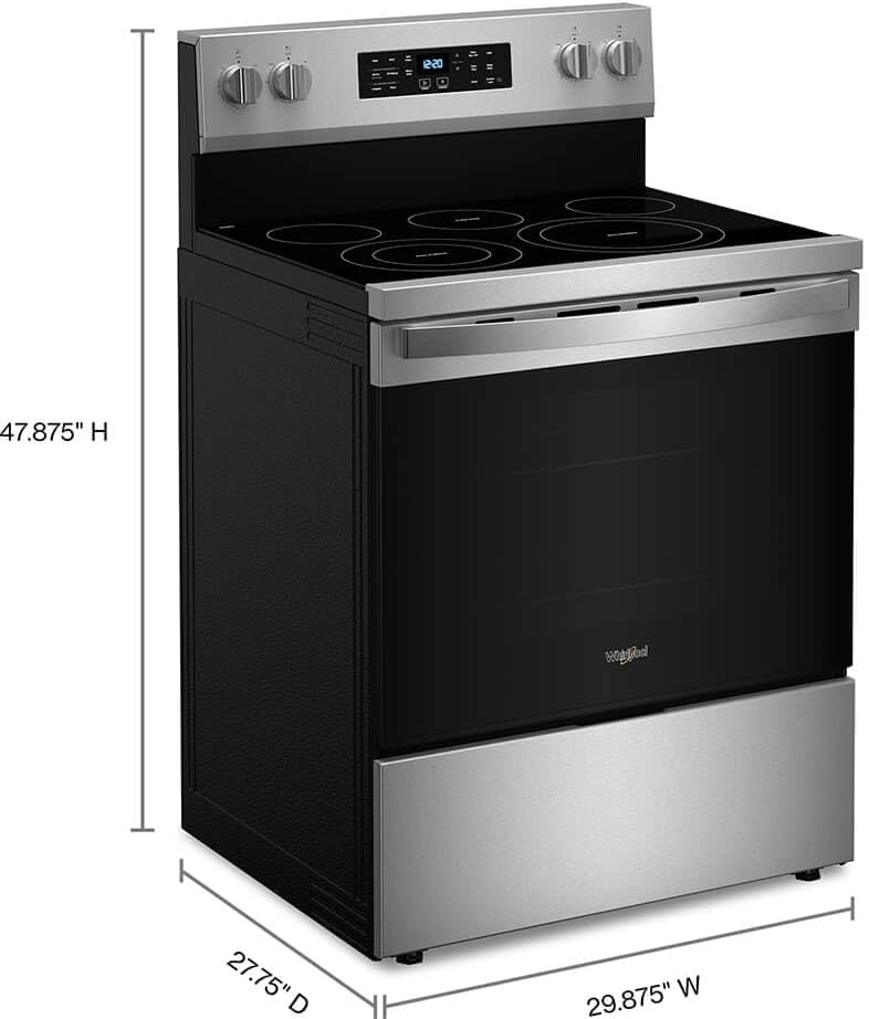 Whirlpool WFES5030RZ Review: Our Honest Verdict 2 Whirlpool WFES5030RZ review, Whirlpool WFES5030RZ review and rating, Whirlpool electric range WFES5030RZ review pros cons, is Whirlpool WFES5030RZ worth buying, Whirlpool WFES5030RZ review honest opinion, Whirlpool WFES5030RZ review verdict real-world performance test results