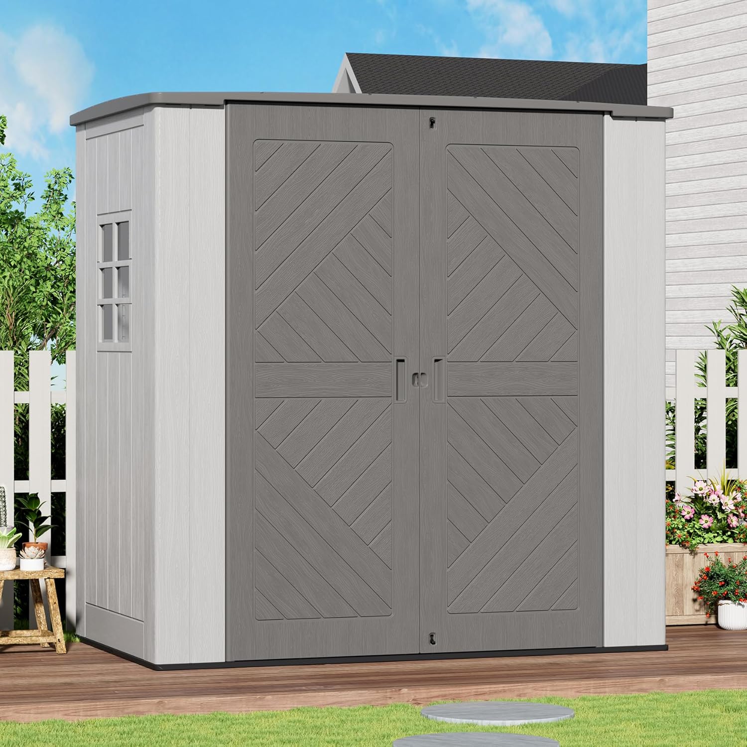 ZZM Outdoor Storage Shed Review: Honest Pros & Cons 1 ZZM outdoor storage shed review,ZZM storage shed review and rating,is ZZM outdoor shed worth buying,ZZM resin shed review pros cons,ZZM garden shed review honest opinion,ZZM 6x4 shed review verdict — full package contents
