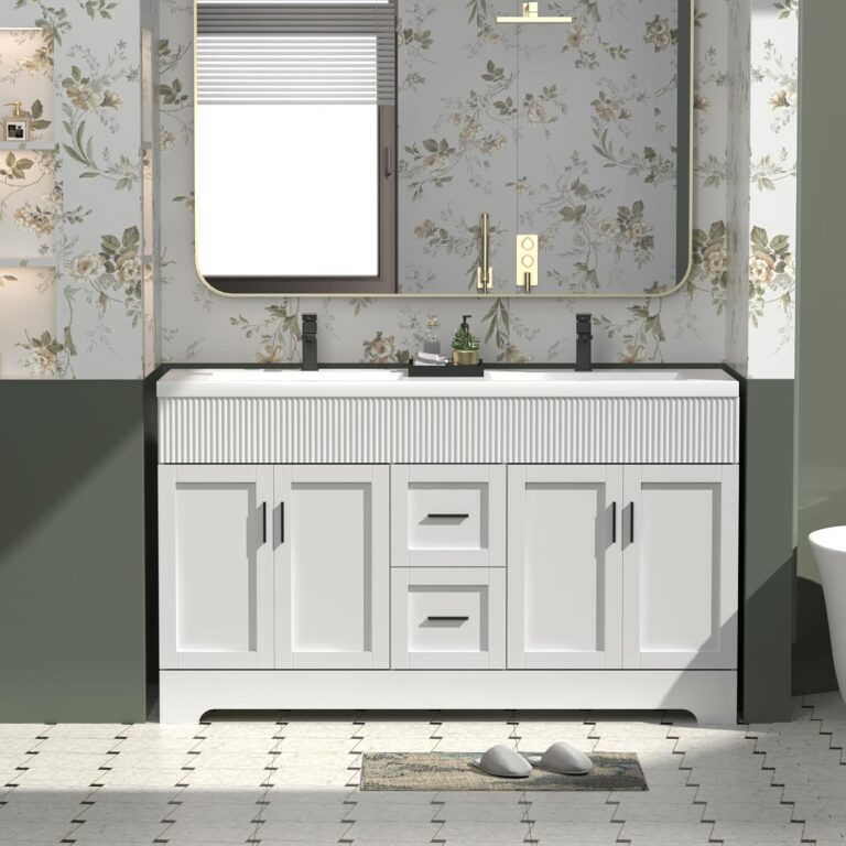 eclife 60 Bathroom Vanity Review: Pros & Cons Worth Buying? 11 Image 1 of eclife 60 bathroom vanity review