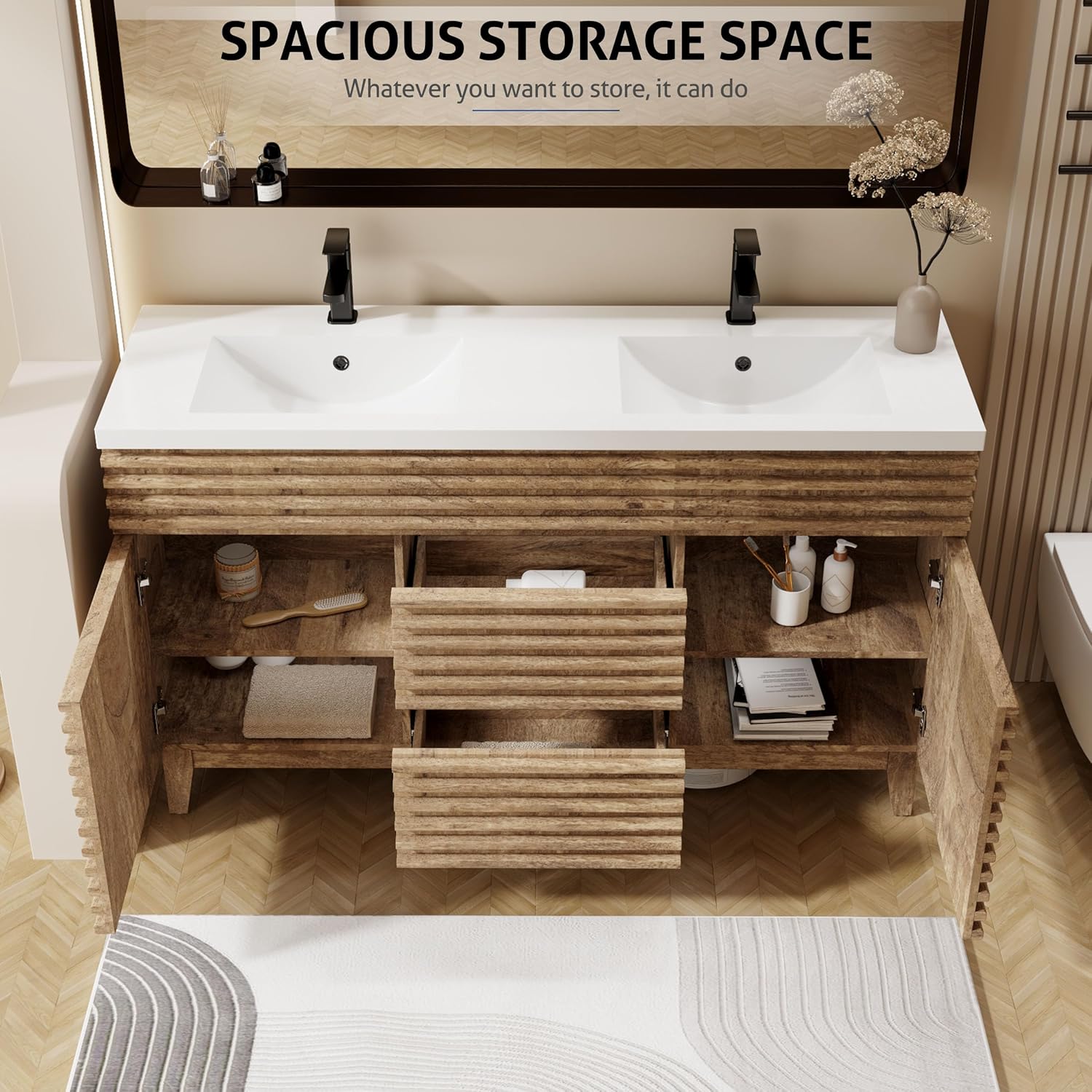 eclife 60 bathroom vanity review,eclife bathroom vanity review and rating,is eclife 60 vanity worth buying,eclife 60 vanity review pros cons,eclife bathroom vanity review honest opinion,eclife 60 vanity review verdict real-world details not found in the official specs